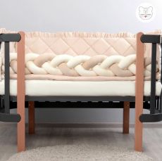 Постільний комплект Baby Veres Macaroon Vanilla (6 одиниць, 100% бавовна, 120х60 см)